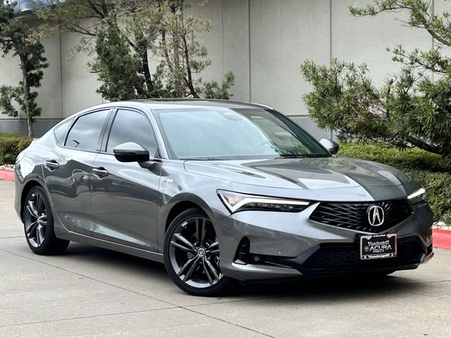 Certified Used 2025 Liquid Carbon Metallic Acura A-Spec Tech Package image 2