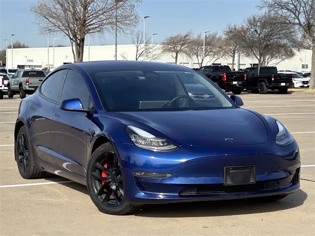 Used 2020 Tesla Model 3 Base with VIN 5YJ3E1EC9LF719373 for sale in Arlington, TX
