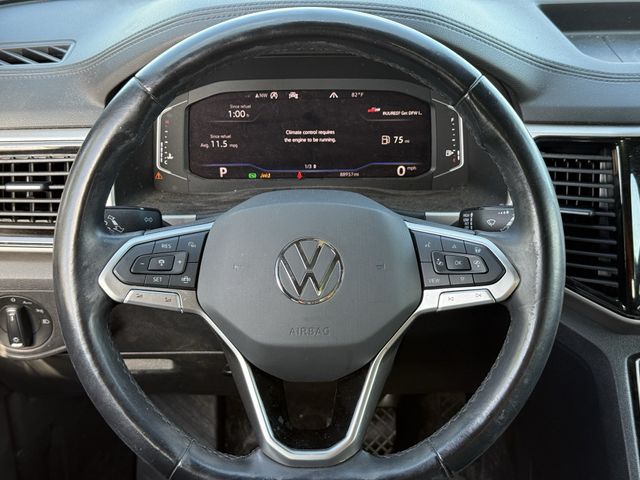 Used 2020 Pure Gray Volkswagen 3.6L V6 SEL Premium image 12
