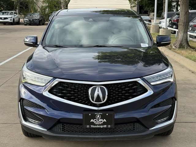 Used 2020 Fathom Blue Pearl Acura Advance Package image 7