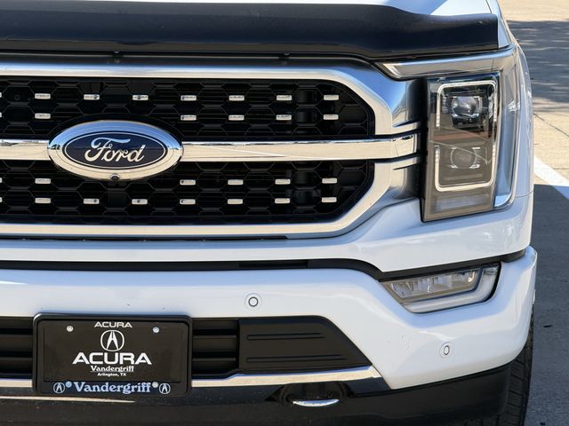Used 2023 Oxford White Ford Platinum image 8