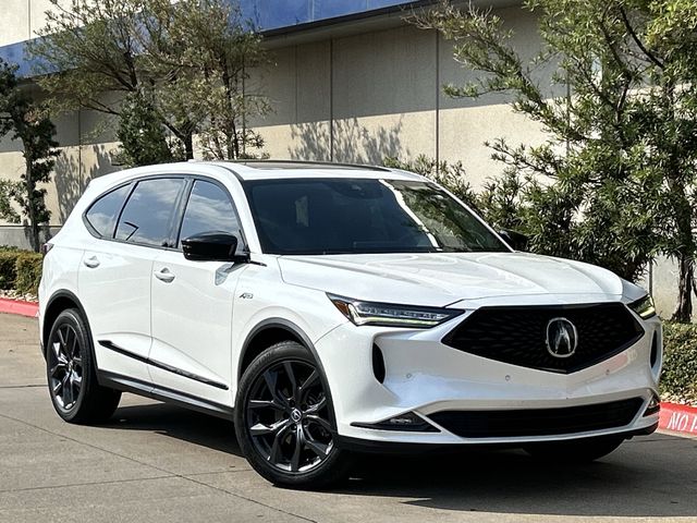 Used 2023 Platinum White Pearl Acura A-Spec image 2