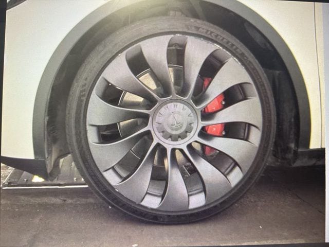 Used 2023 Pearl White Multi-Coat Tesla Performance image 10