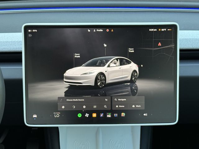 Used 2025 Pearl White Multi-Coat Tesla Long Range image 15
