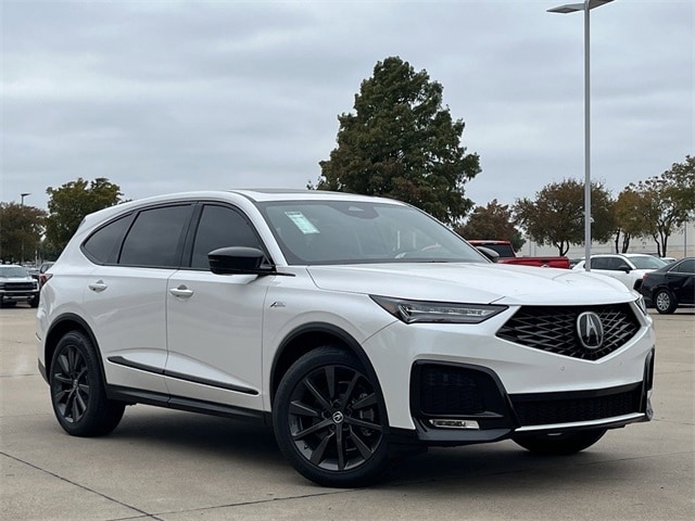 Used 2025 Acura MDX A-Spec Package with VIN 5J8YE1H03SL014461 for sale in Irving, TX