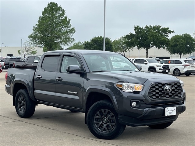 Used 2022 Toyota Tacoma SR5 with VIN 3TMCZ5AN4NM463242 for sale in Arlington, TX