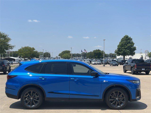 New 2026 Double Apex Blue Pearl Acura SH-AWD A-Spec Package image 3