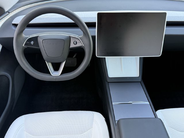 Used 2025 Pearl White Multi-Coat Tesla Long Range image 8