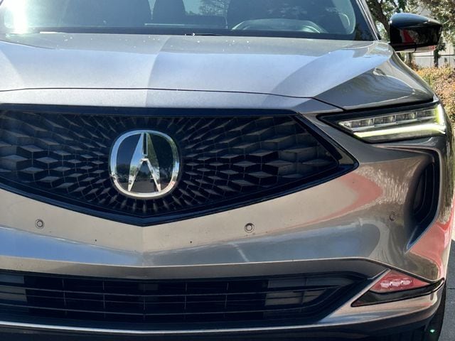 Used 2023 Liquid Carbon Metallic Acura A-Spec image 10