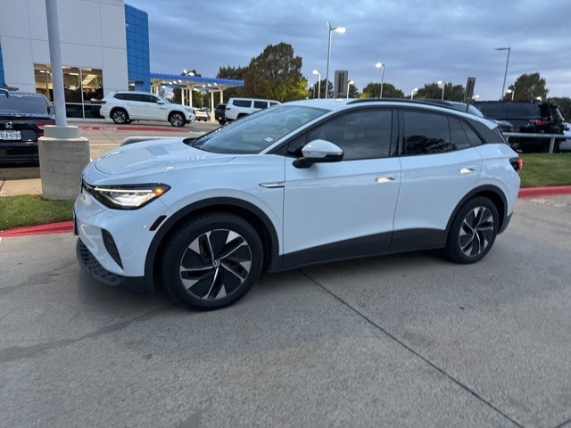 Used 2021 Volkswagen ID.4 PRO with VIN WVGRMPE20MP034236 for sale in Arlington, TX