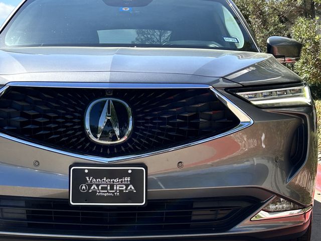 Certified Used 2023 Liquid Carbon Metallic Acura Advance image 9