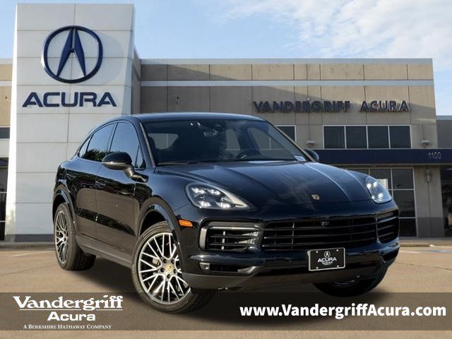 Black 2021 Porsche Cayenne Coupe Coupe All-Wheel Drive 8-Speed Automatic