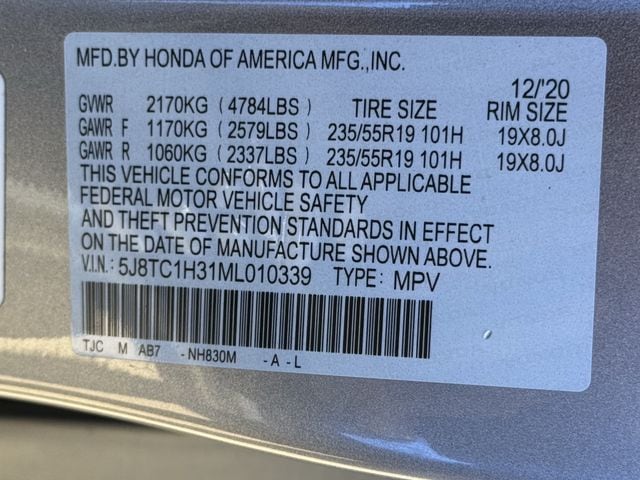 Used 2021 Lunar Silver Metallic Acura Base image 34