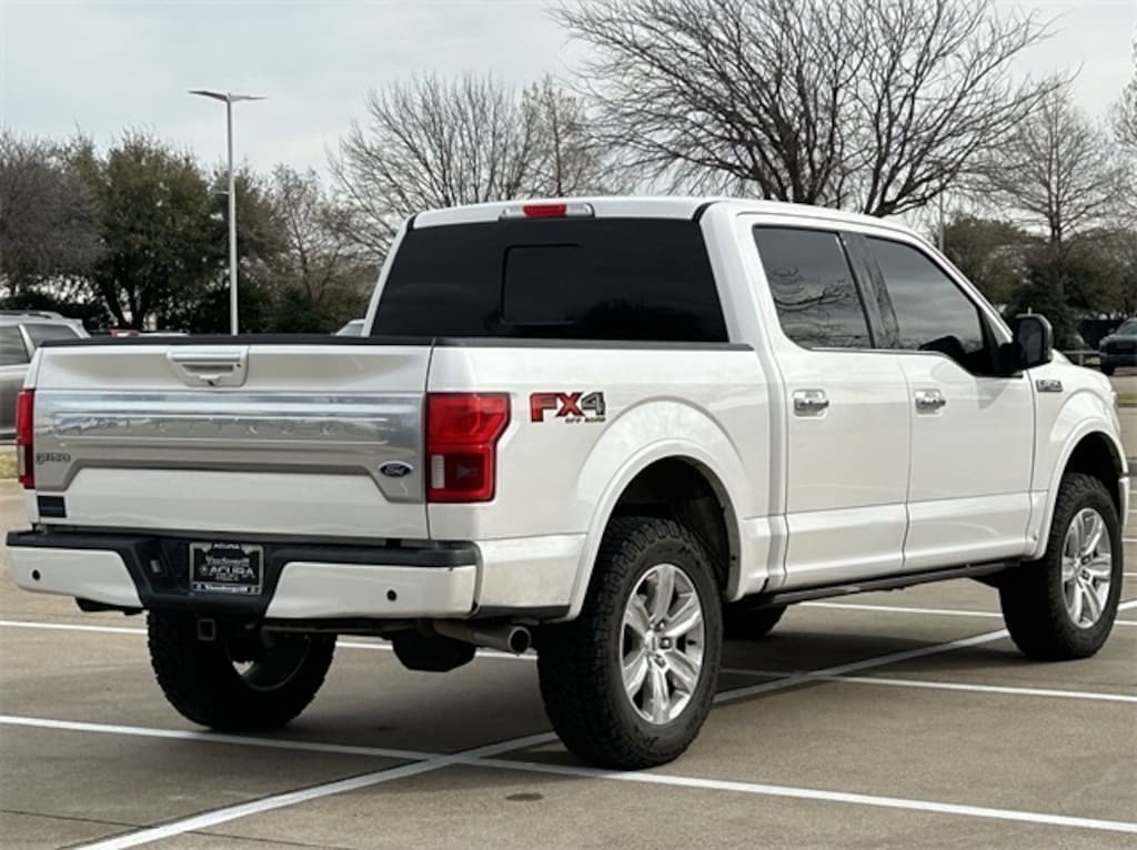 Used 2018 Ford F-150 Platinum Truck SuperCrew Cab