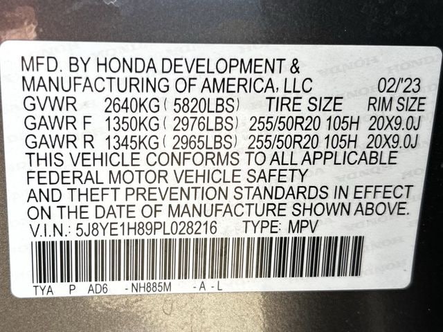 Certified Used 2023 Liquid Carbon Metallic Acura Advance image 36