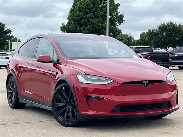 Used 2022 Tesla Model X Long Range with VIN 7SAXCBE59NF360787 for sale in Arlington, TX
