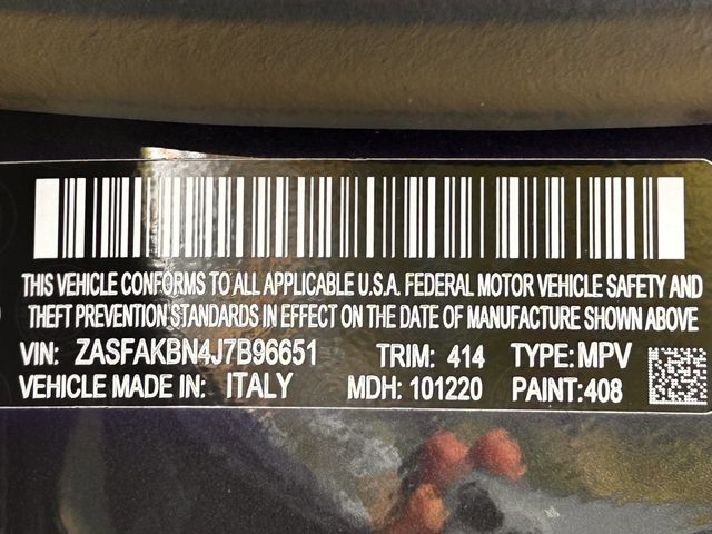 Used 2018 Vulcano Black Metallic Alfa Romeo Ti image 33