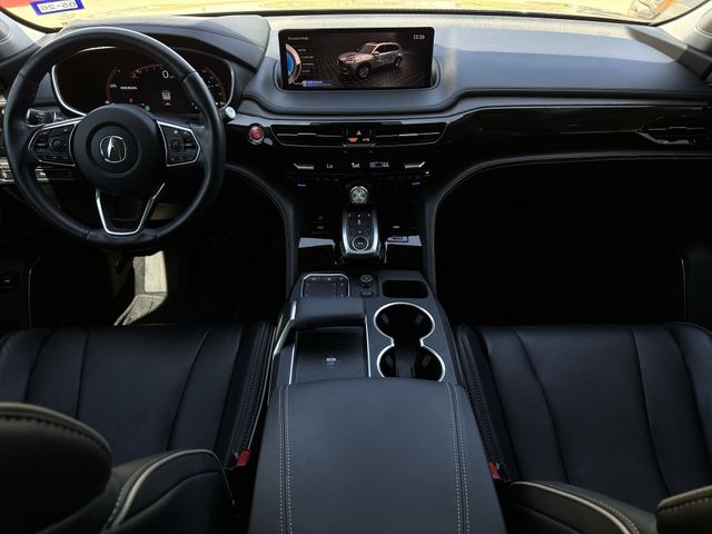 Certified Used 2023 Liquid Carbon Metallic Acura Advance image 12