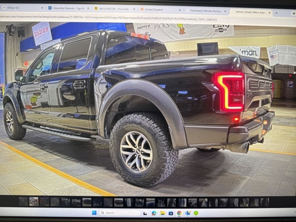 Used 2017 Ford F-150 Raptor Truck SuperCrew Cab