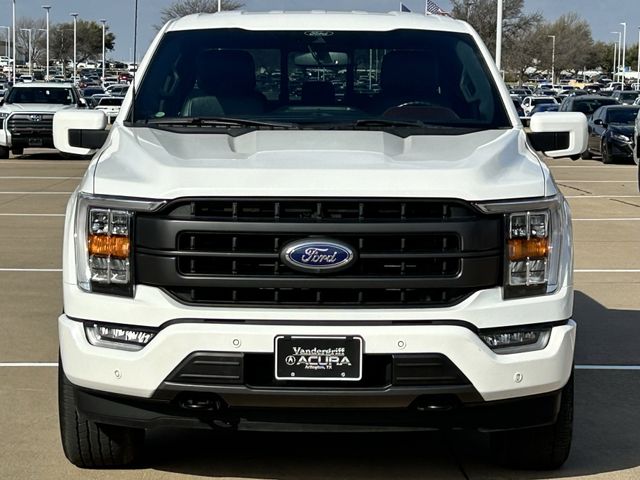 Used 2022 Star White Metallic Tri-Coat Ford Lariat image 7
