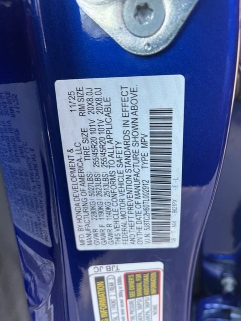 Used 2026 Apex Blue Pearl Acura A-Spec Package image 36