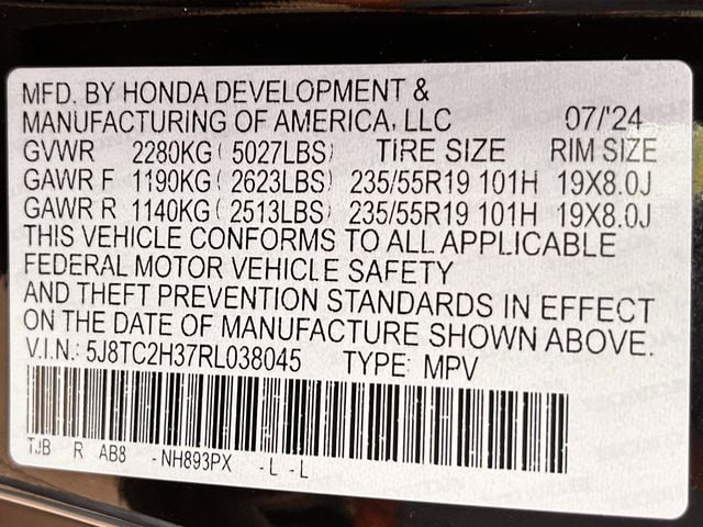 Certified Used 2024 Majestic Black Pearl Acura Base image 36