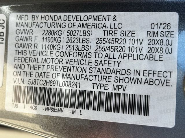 New 2026 Liquid Carbon Metallic Acura A-Spec Package image 39