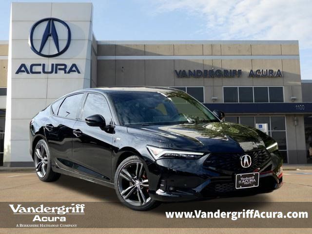 Majestic Black Pearl 2025 Acura Integra FWD with Technology and A-SPEC Package Sedan Front-Wheel Drive Continuously Variable Transmission