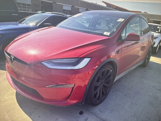 Used 2022 Tesla Model X Long Range with VIN 7SAXCBE59NF360787 for sale in Arlington, TX