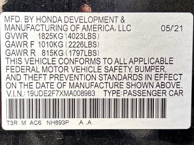 Used 2021 Majestic Black Pearl Acura Premium Package image 34