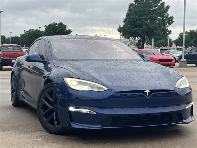 Used 2021 Tesla Model S Plaid with VIN 5YJSA1E69MF431906 for sale in Arlington, TX