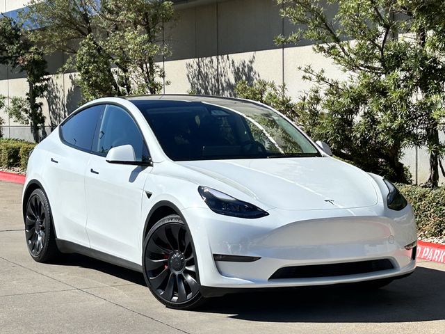 Used 2023 Tesla Model Y Performance with VIN 7SAYGDEF6PF875536 for sale in Arlington, TX