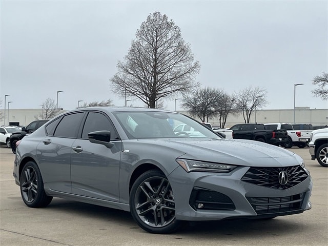 Used 2025 Acura TLX A-SPEC Package with VIN 19UUB6F59SA001955 for sale in Irving, TX