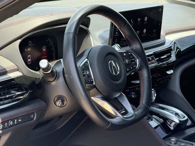 Certified Used 2025 Lunar Silver Metallic Acura A-Spec Advance Package image 13