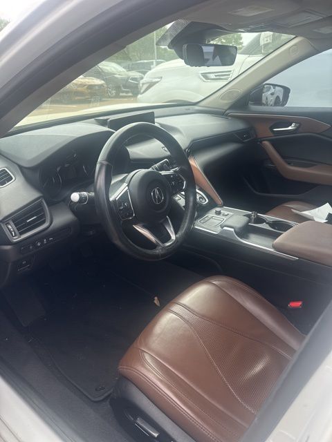 Used 2021 Platinum White Pearl Acura Technology Package image 11