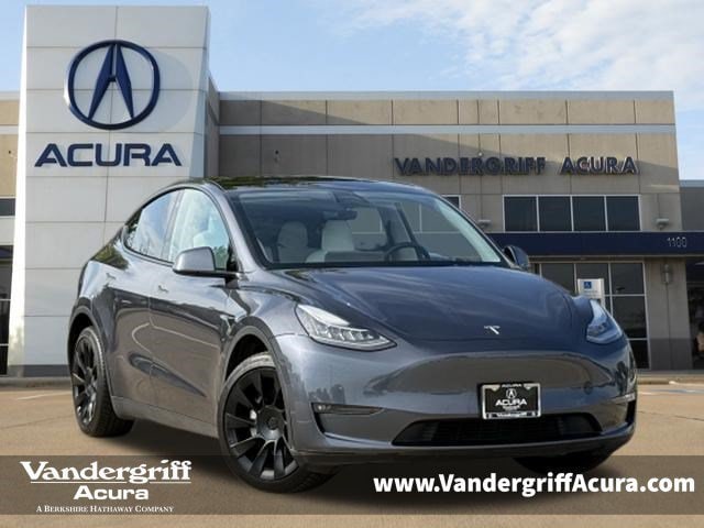 Used 2022 Tesla Model Y Long Range with VIN 7SAYGDEE3NF362703 for sale in Arlington, TX