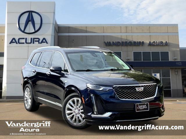 Dark Moon Blue Metallic 2022 Cadillac XT6 Premium Luxury FWD SUV / Crossover Front-Wheel Drive 9-Speed Automatic