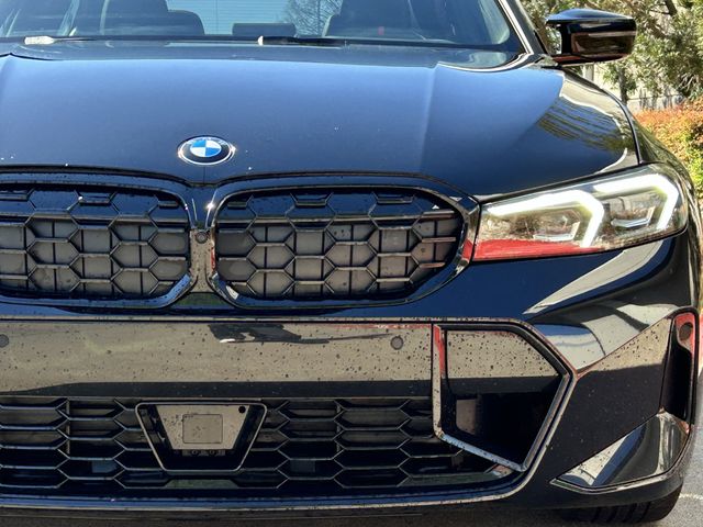 Used 2025 Black Sapphire Metallic BMW M340i xDrive image 10