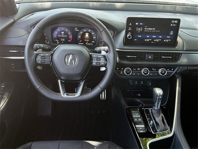 Used 2025 Solar Silver Metallic Acura A-Spec Package image 12