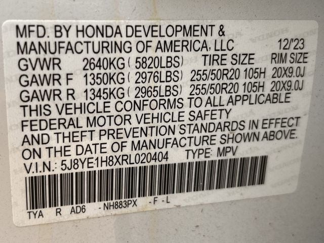 Certified Used 2024 Platinum White Pearl Acura Advance image 31