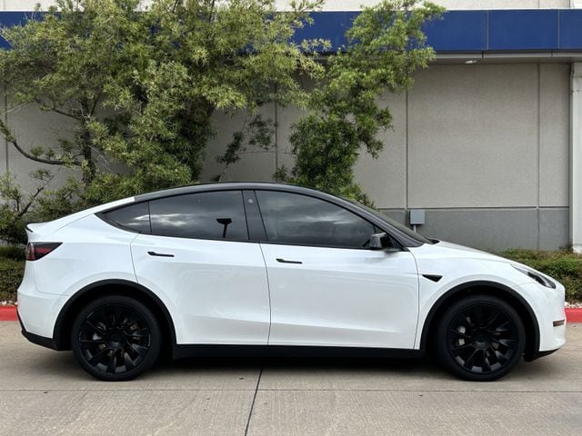 Used 2021 Pearl White Multi-Coat Tesla Long Range image 3