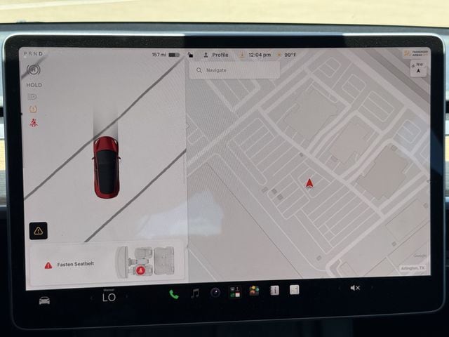 Used 2023 Red Multi-Coat Tesla Base image 17