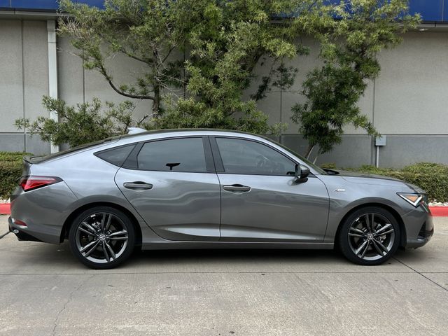 Certified Used 2025 Liquid Carbon Metallic Acura A-Spec Tech Package image 3