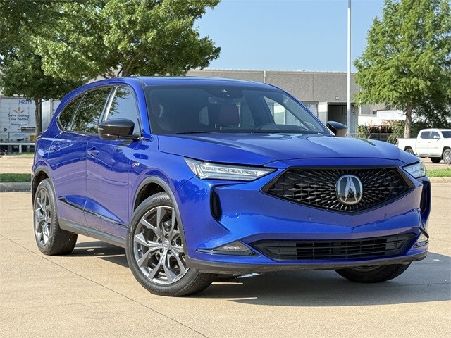 Certified 2022 Acura MDX A-Spec Package with VIN 5J8YE1H07NL021031 for sale in Arlington, TX