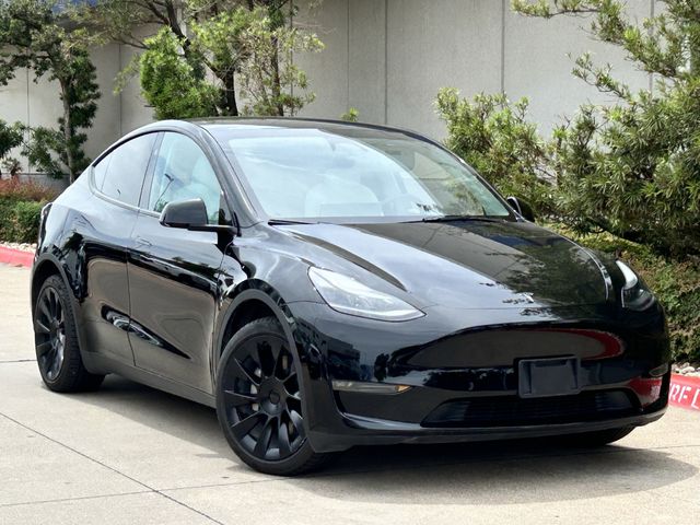 Used 2023 Tesla Model Y Long Range with VIN 7SAYGDEE6PA171552 for sale in Arlington, TX