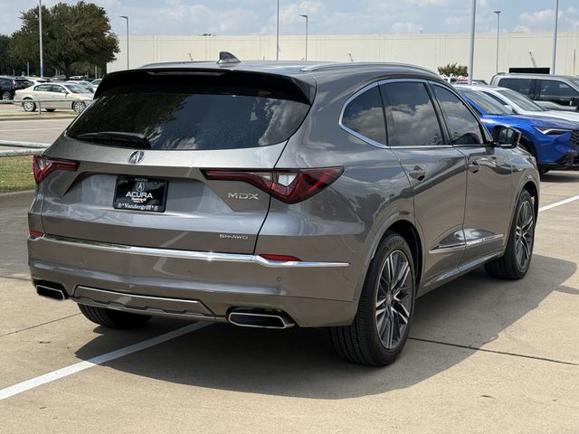 Certified Used 2025 Liquid Carbon Metallic Acura Advance Package image 4
