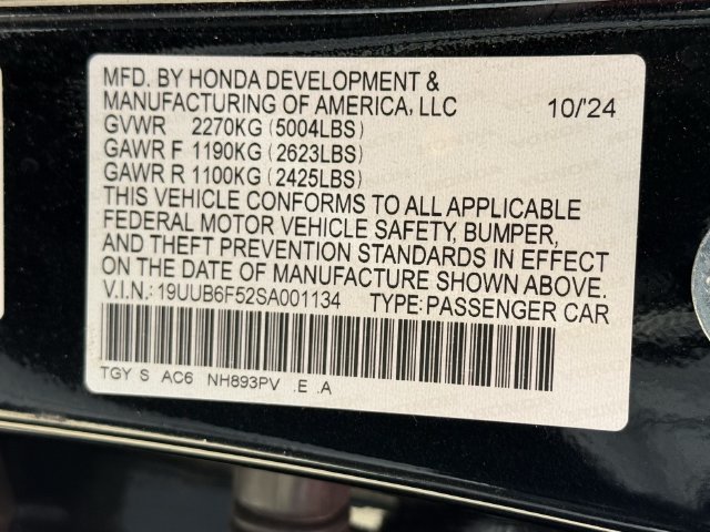 2025 Acura TLX A-SPEC Package - Photo 28