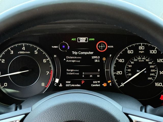 Used 2021 Platinum White Pearl Acura Base image 15