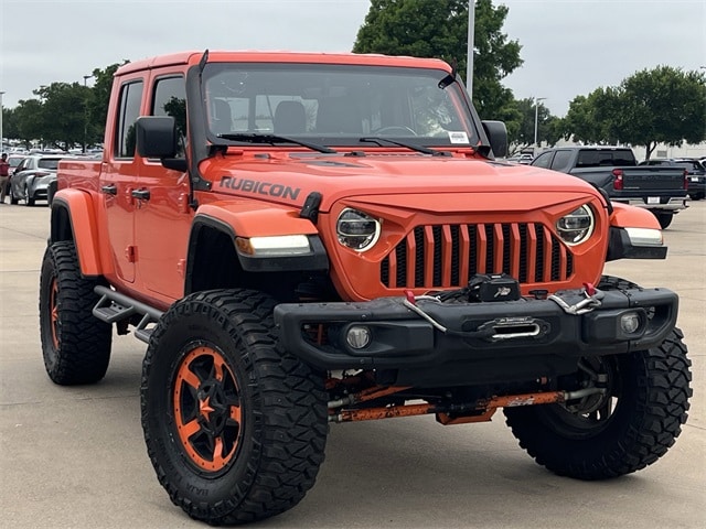 Used 2020 Jeep Gladiator Rubicon with VIN 1C6JJTBG6LL167230 for sale in Arlington, TX