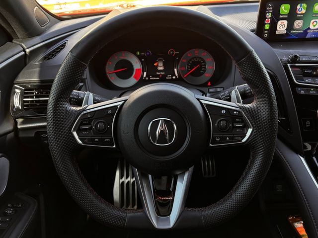 Certified Used 2023 Performance Red Pearl Acura A-Spec Advance Package image 14